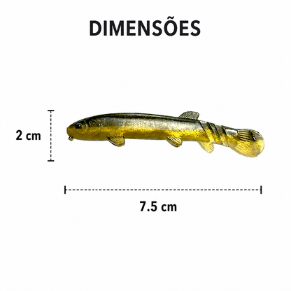 Isca Artificial Soft Korora Para Robalo