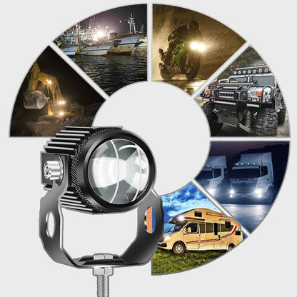 Faro LED potente per moto