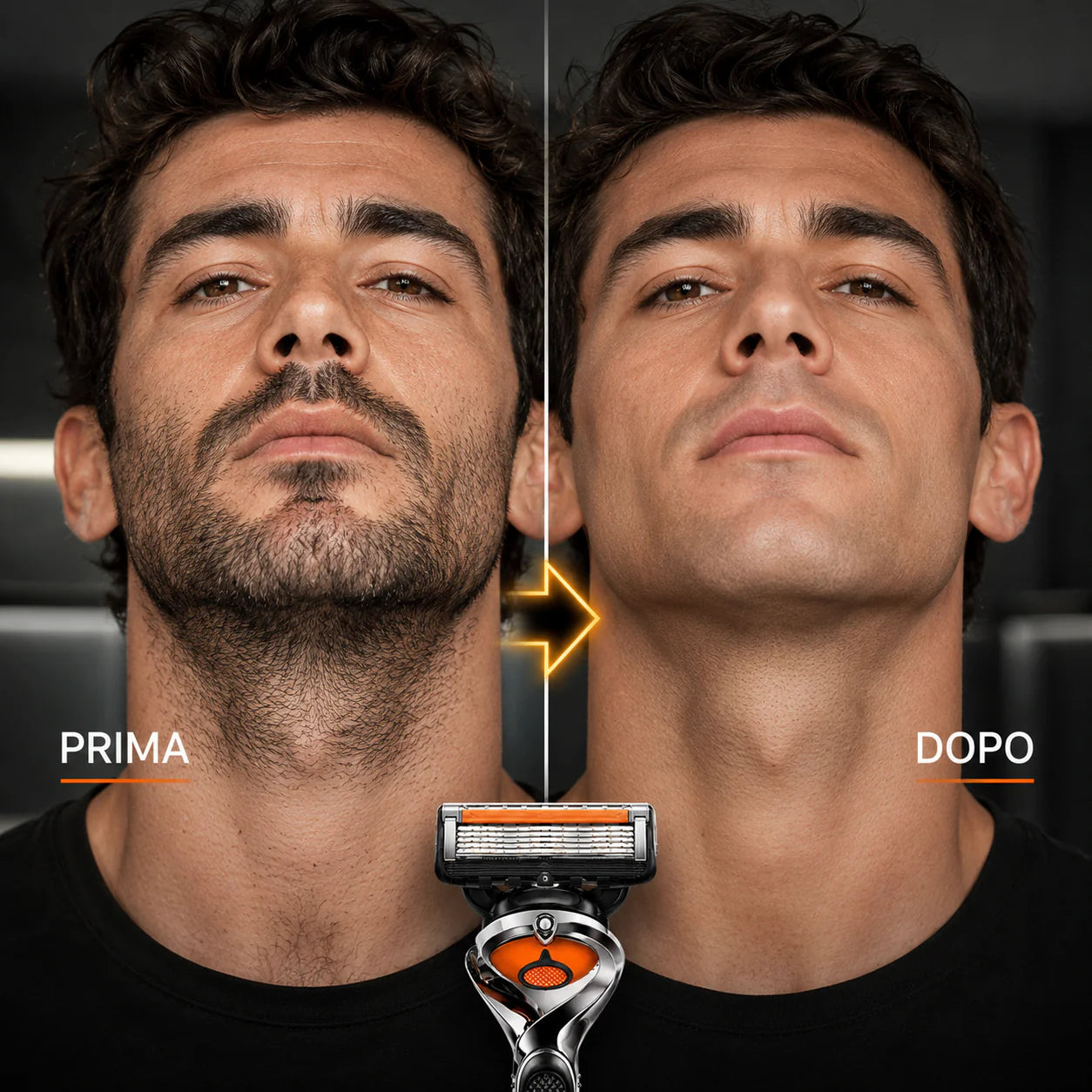 Barbeador 6 Lâminas Premium – Suave Sem Irritação