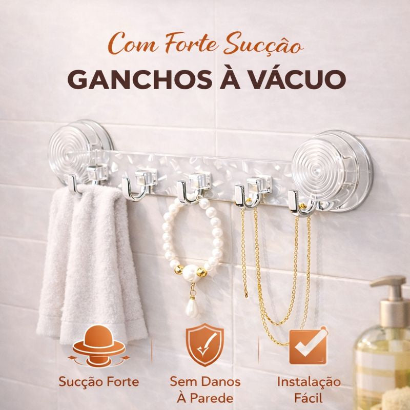 🔥Ganchos de Sucção a Vácuo
