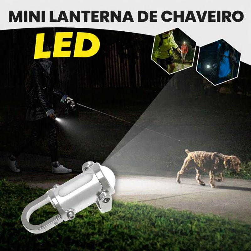 Potente farol LED para moto