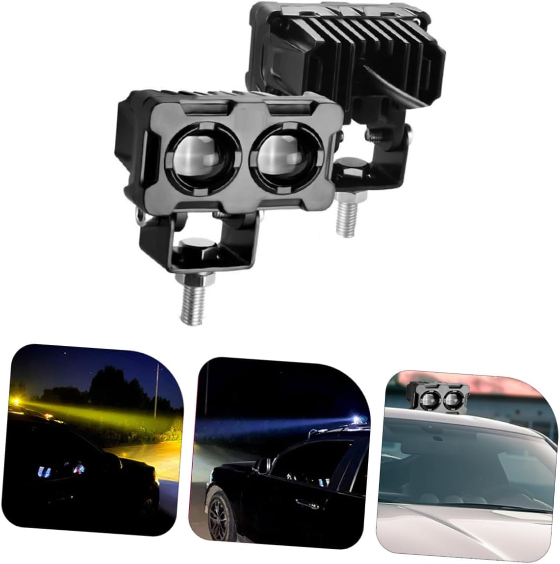Potente farol LED para moto