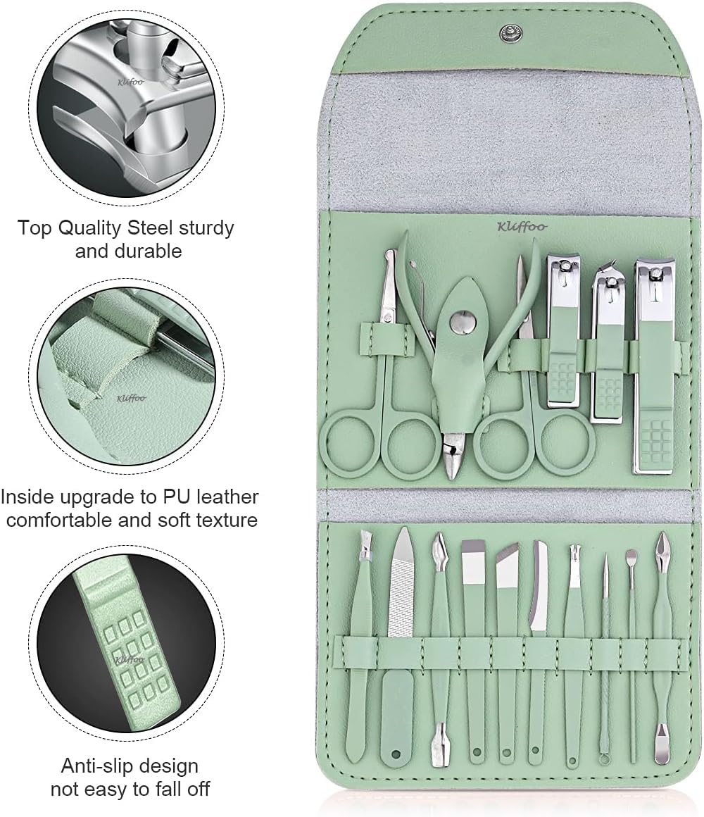Conjunto requintado de corta-unhas (16 peças)
