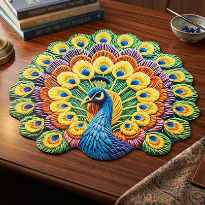 Tapete Pavão 3D Premium 🦚