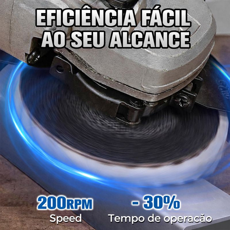 Disco de polimento de feltro de lã