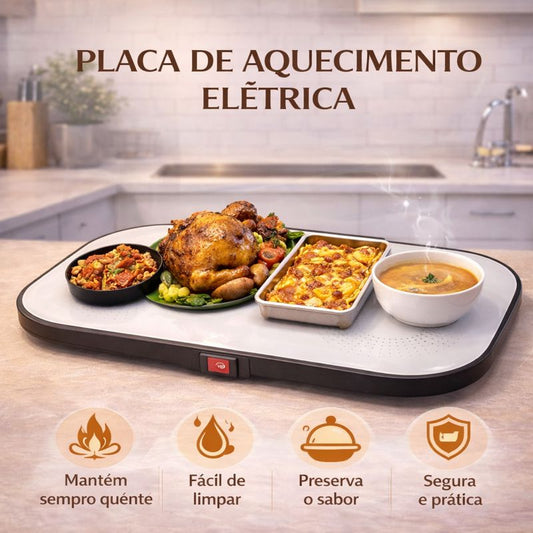 Placa de Aquecer Alimentos