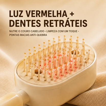 Escova de Massagem para o Couro Cabeludo
