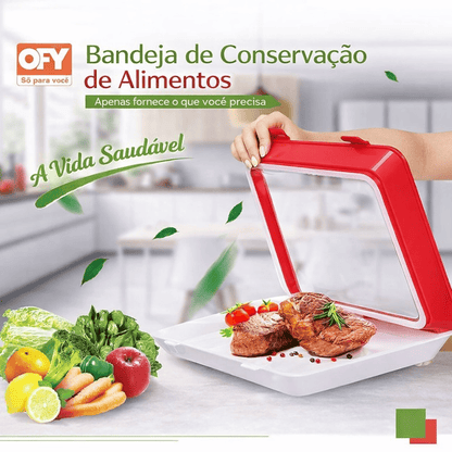 Bandeja de Armazenamento de Alimentos