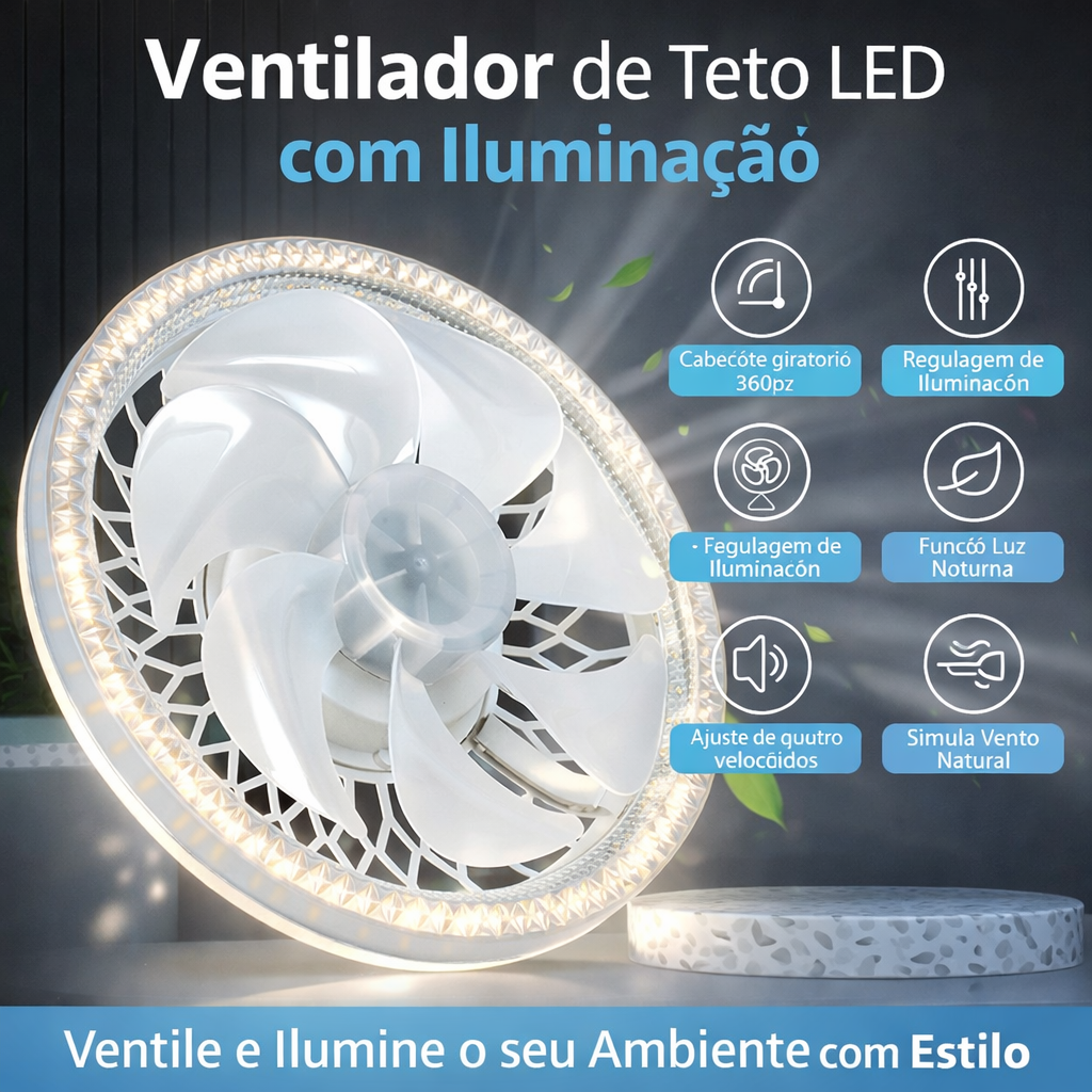 Potente farol LED para moto