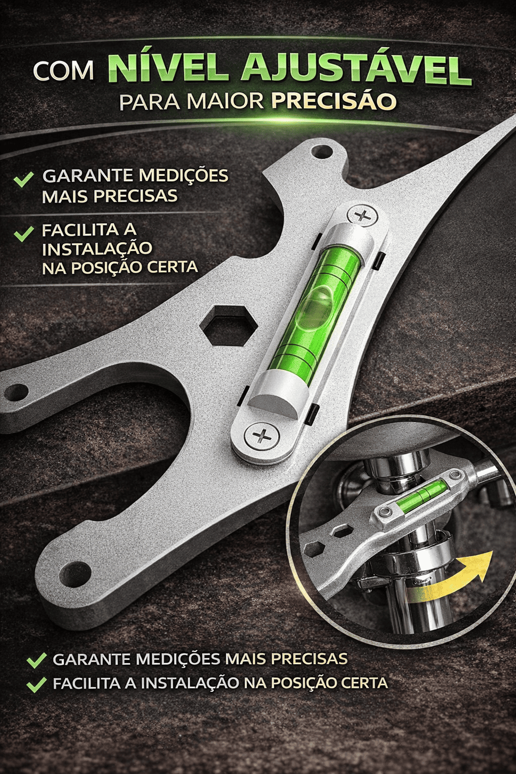 Chave Multifuncional para Casa de Banho