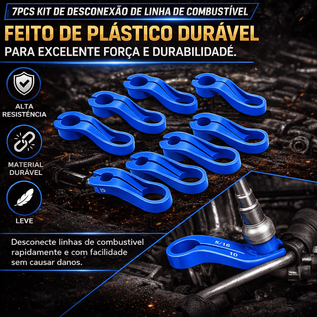 Conjunto de Desconexão da Linha de Combustível