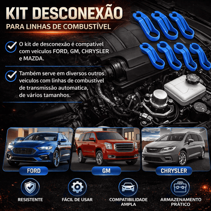 Conjunto de Desconexão da Linha de Combustível