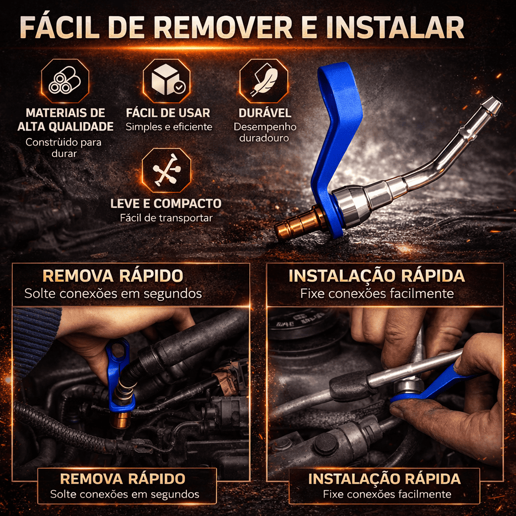 Conjunto de Desconexão da Linha de Combustível