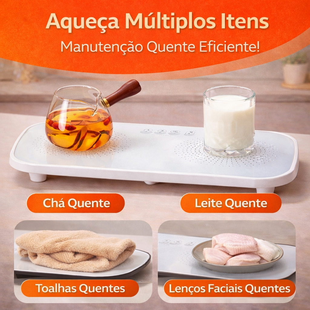 Bandeja Térmica Elétrica para Alimentos
