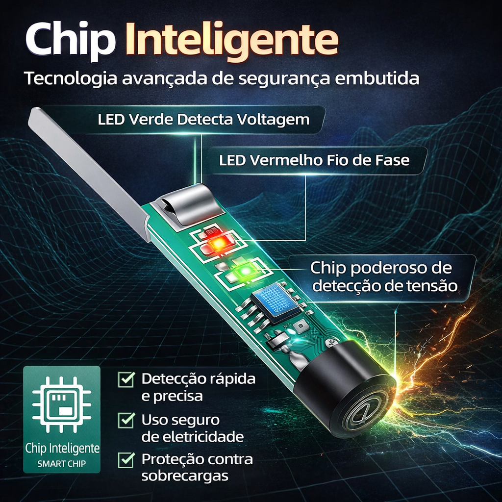 Caneta Testadora de Tensão Inteligente