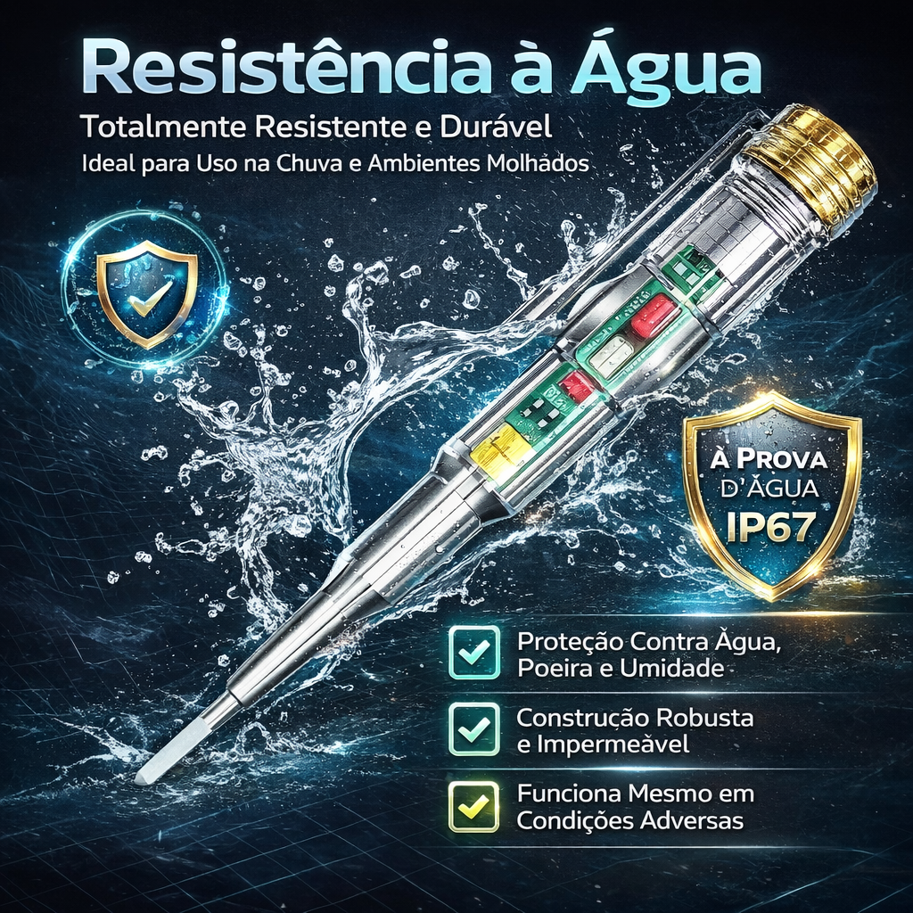 Caneta Testadora de Tensão Inteligente