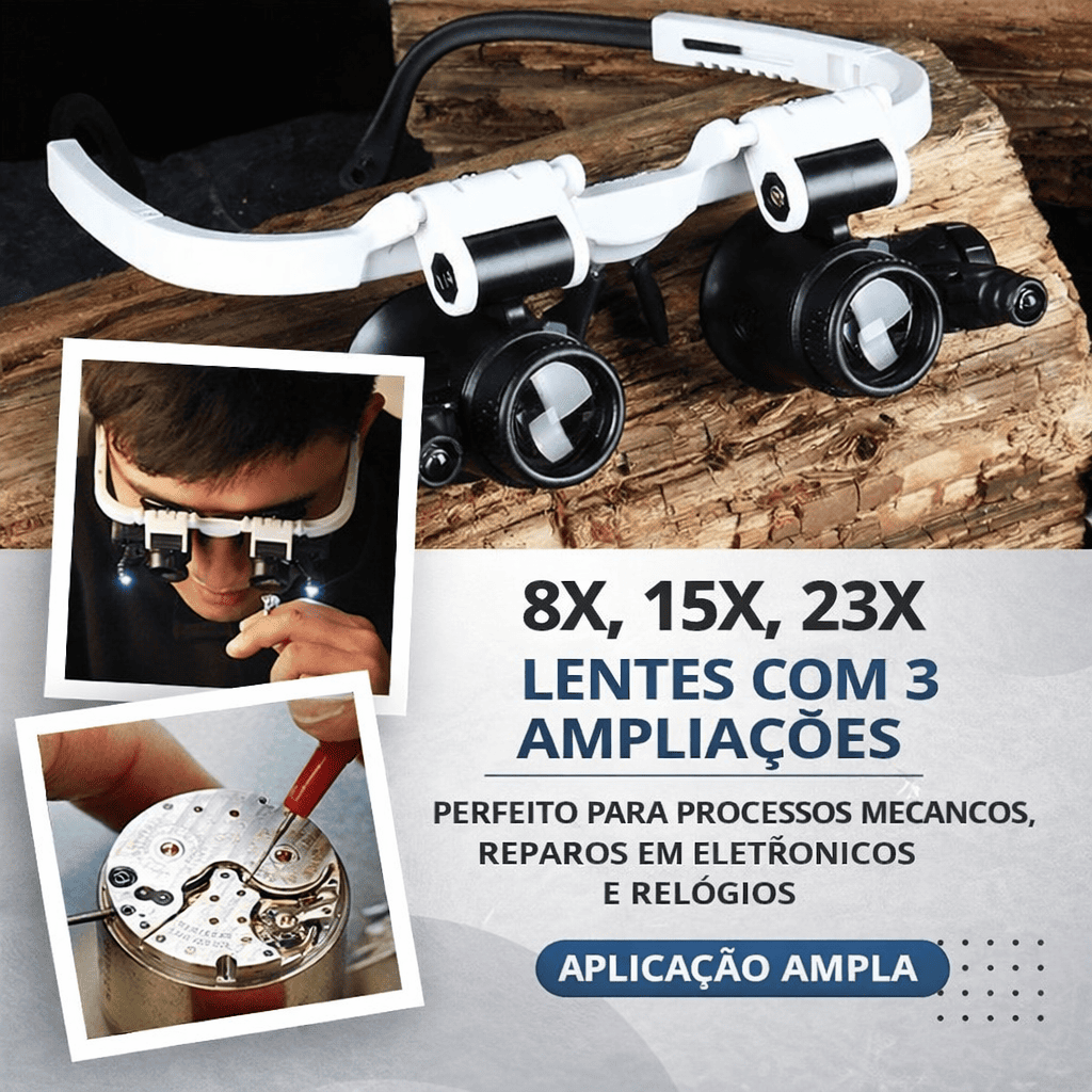 Potente farol LED para moto