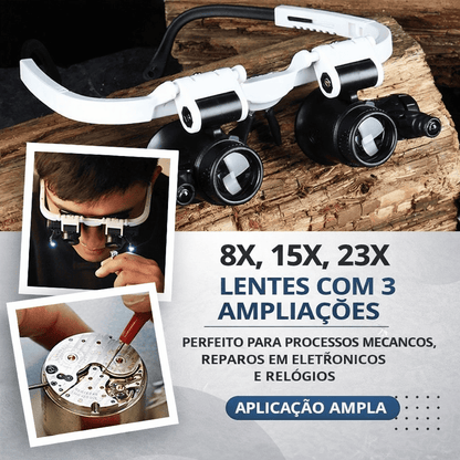 Potente farol LED para moto