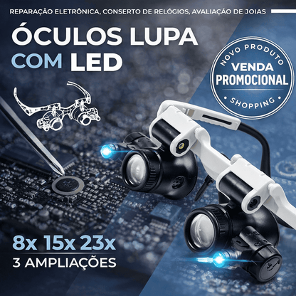 Potente farol LED para moto
