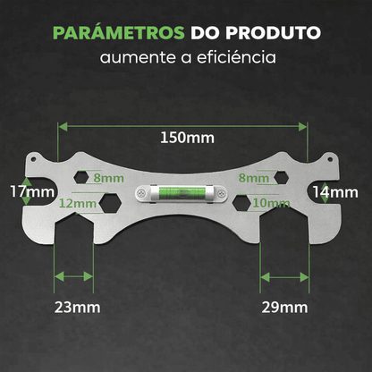 Chave Multifuncional para Casa de Banho