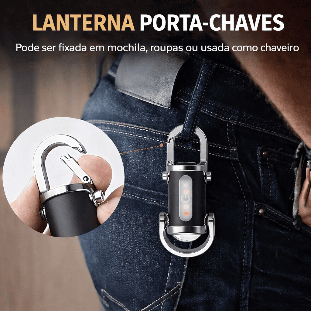 Potente farol LED para moto