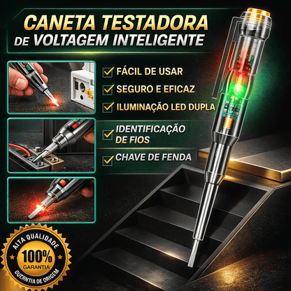 Caneta Testadora de Voltagem Inteligente