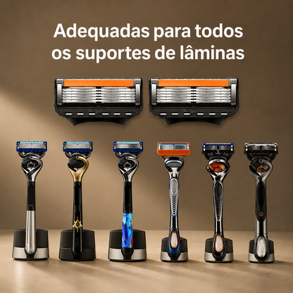 Aparador Premium de 6 Lâminas – Suave e sem irritação