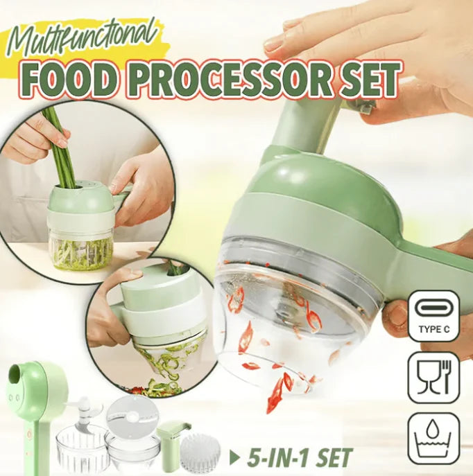 Cortador de alimentos multifuncional 4 em 1