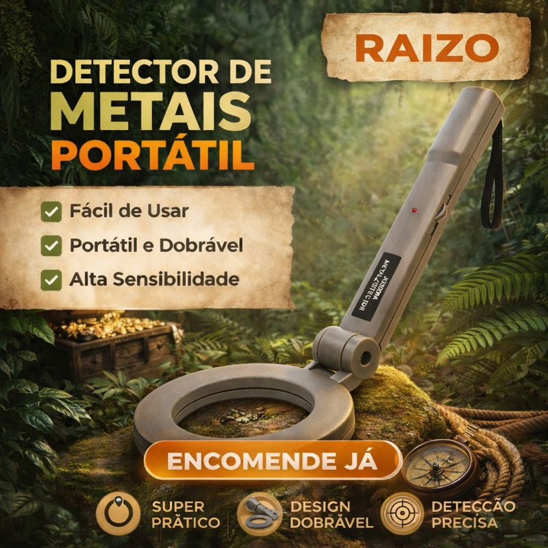 Detetor De Metais Portátil