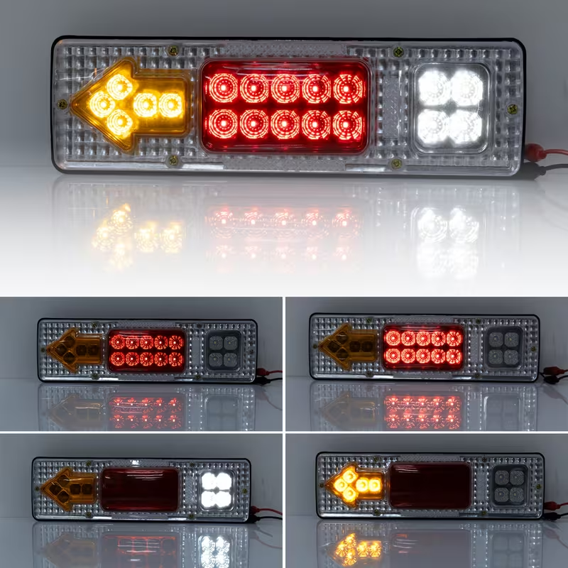 Luz Traseira LED para Triciclo Elétrico 🚛