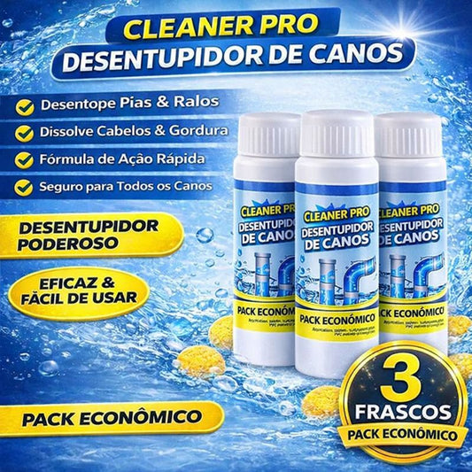 Limpador de pias e ralos