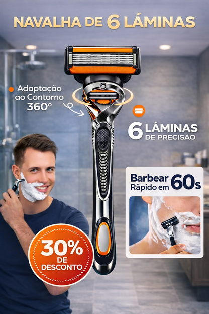 🔥Kit de lâminas de barbear para homens