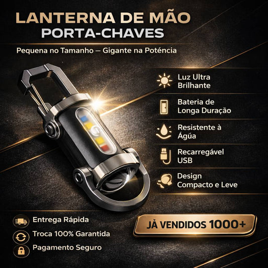 Lanterna de Mão Porta-Chaves