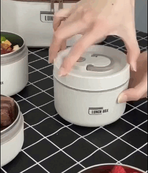 Conjunto de Marmitas Térmicas Portáteis