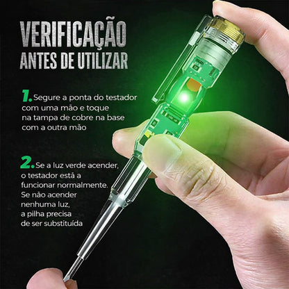 Caneta Testadora de Tensão Elétrica